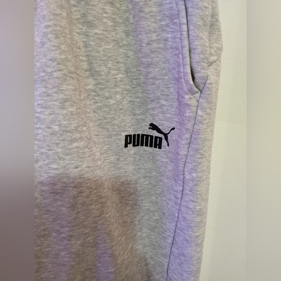PUMA Ladies Grey Joggers - Picture 7 of 9